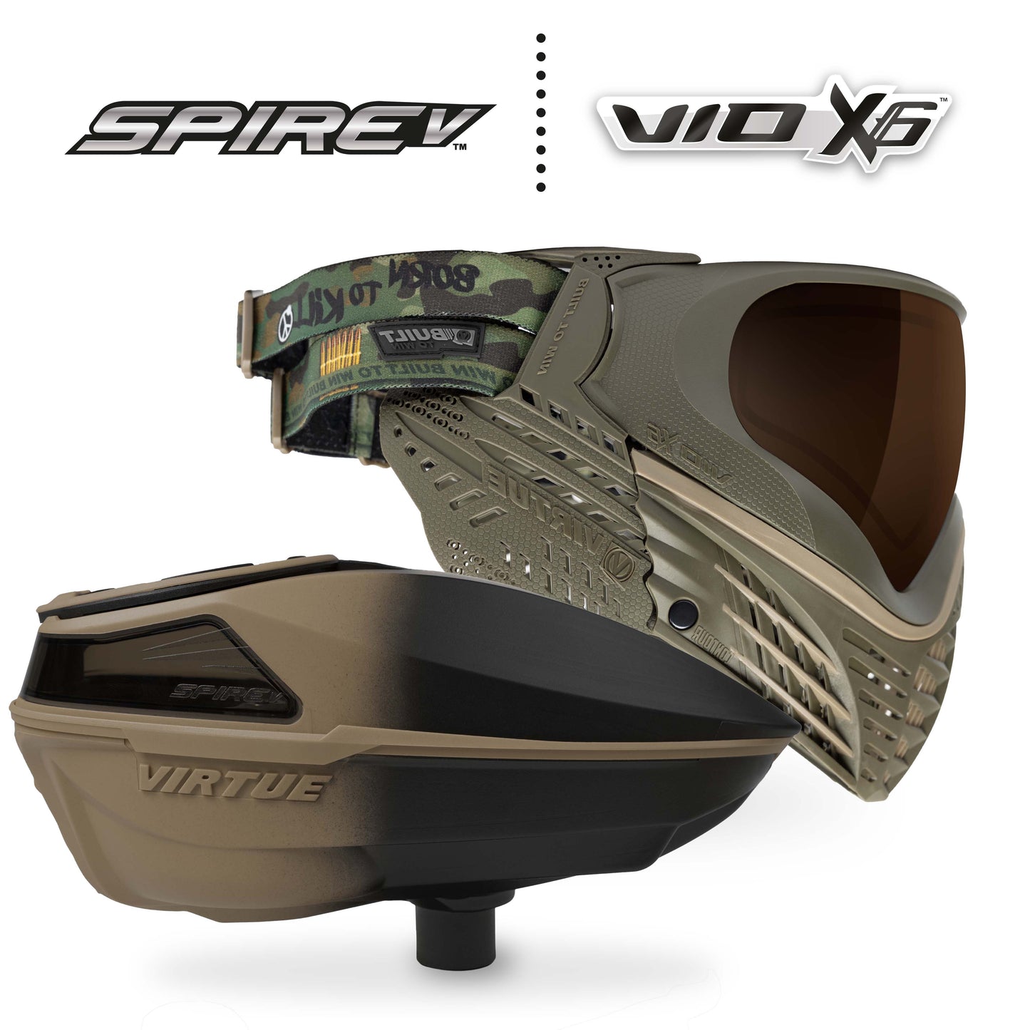 Virtue Spire V + VIO X6 Combo - Desert Storm