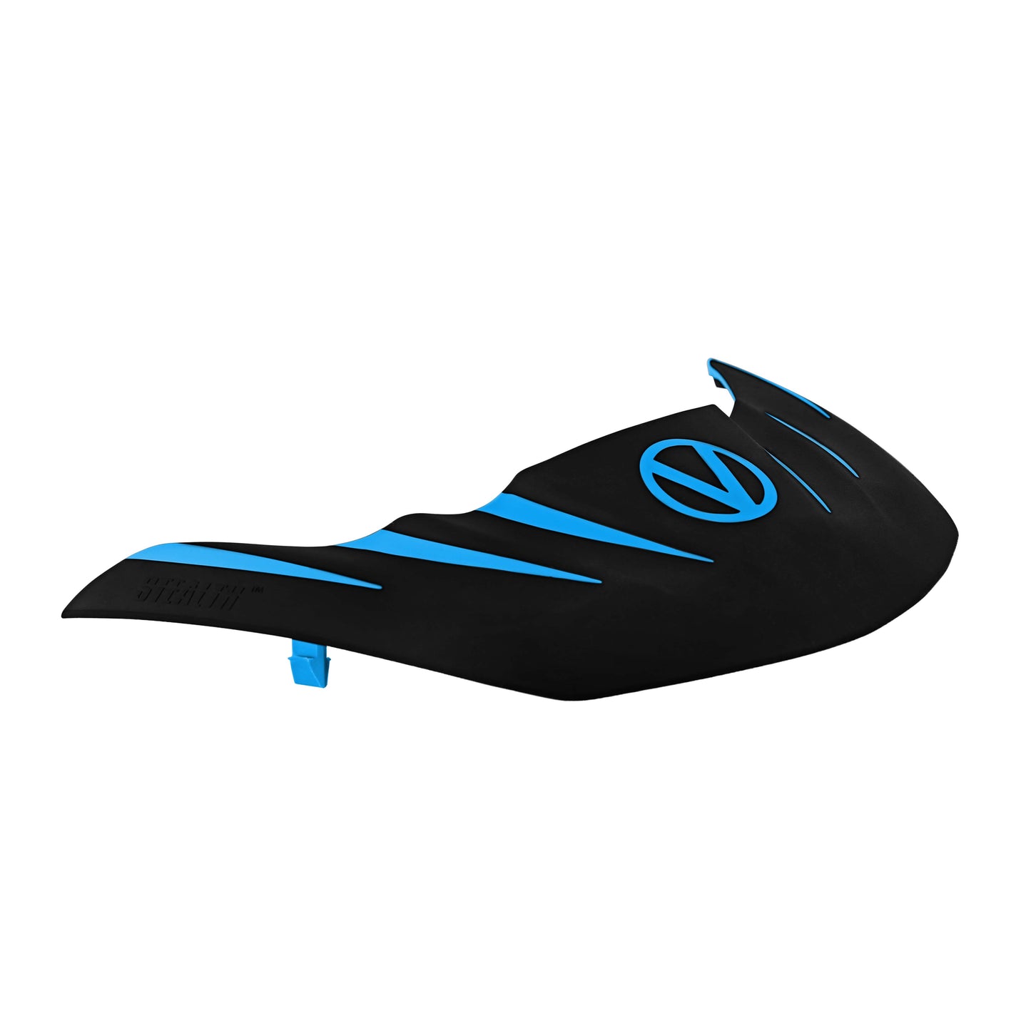 Virtue VIO Stealth Visor - Cyan/Black