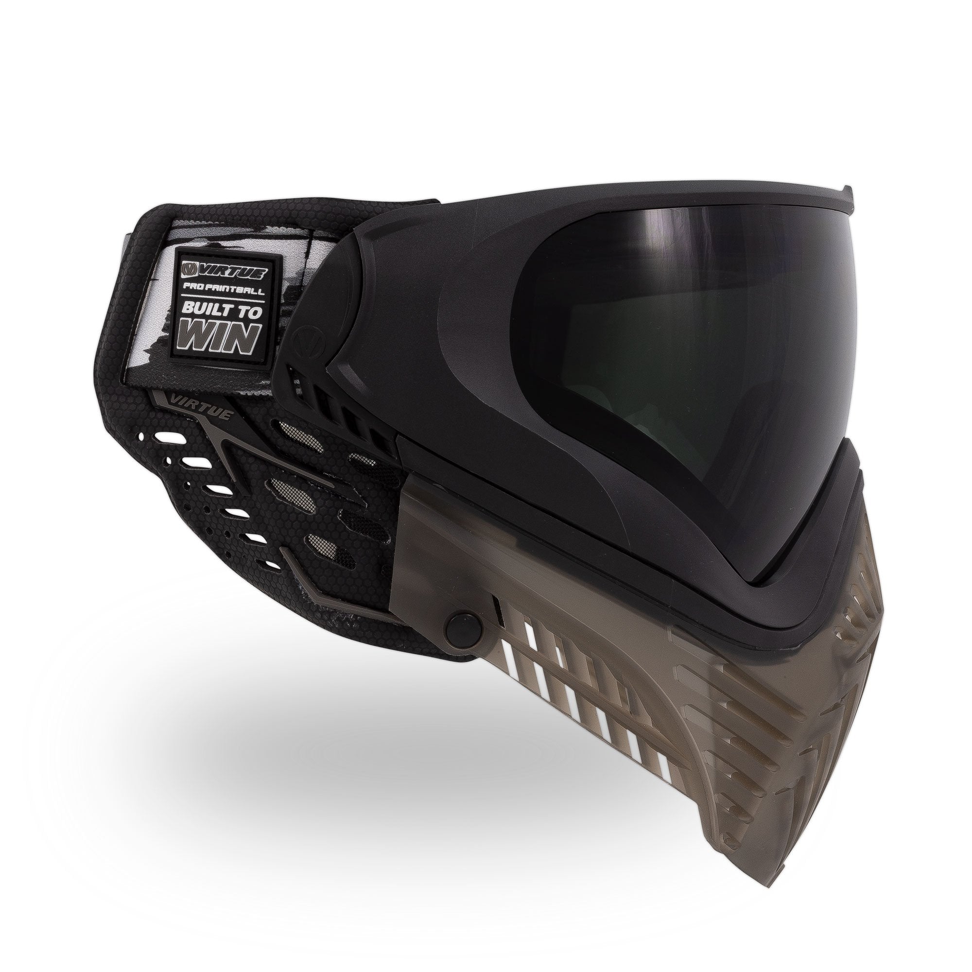 VIO Paintball Masks, Black Smoke Virtue XS II Thermal Antifog Goggle –