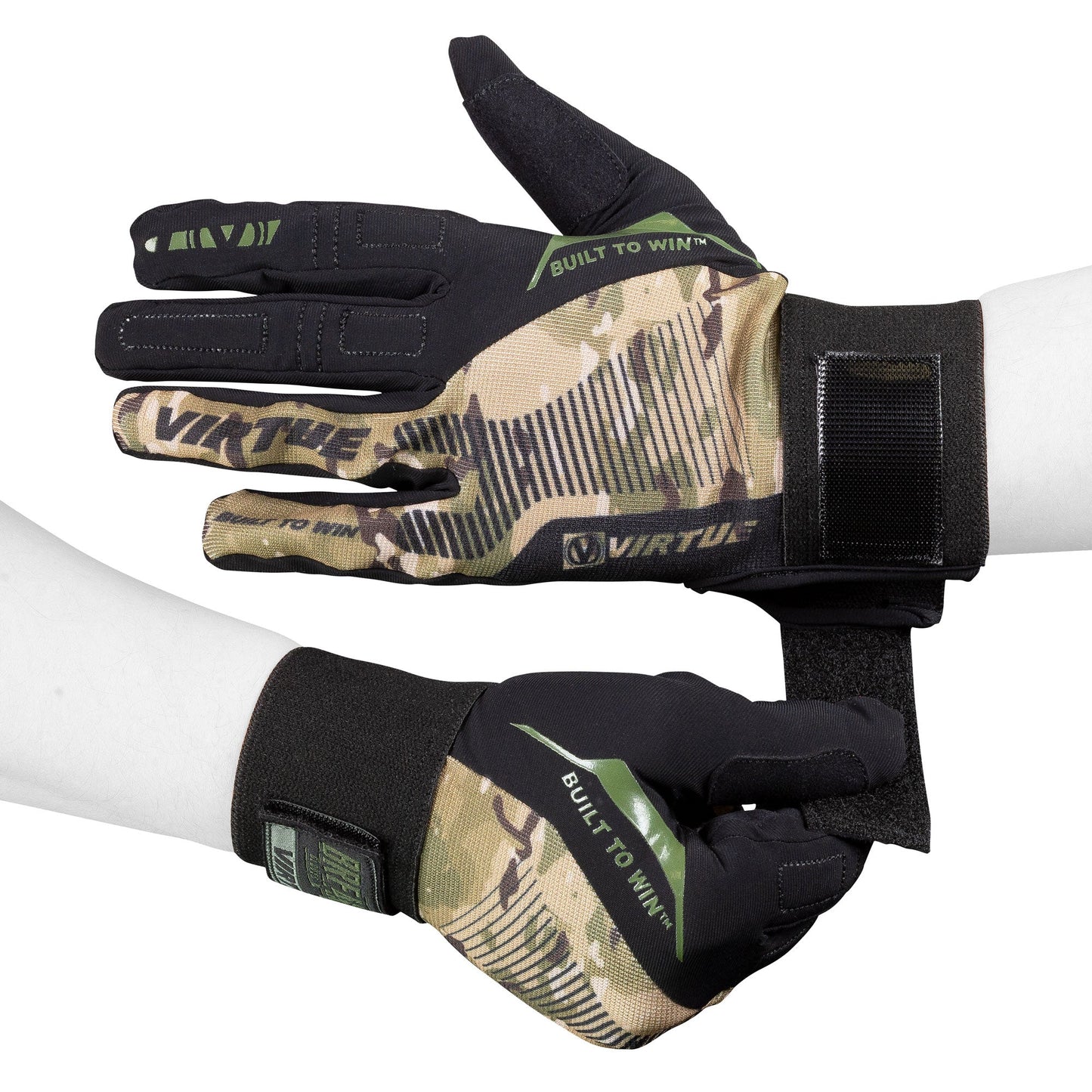 Virtue Breakout Gloves - Ripstop Full Finger - Camo