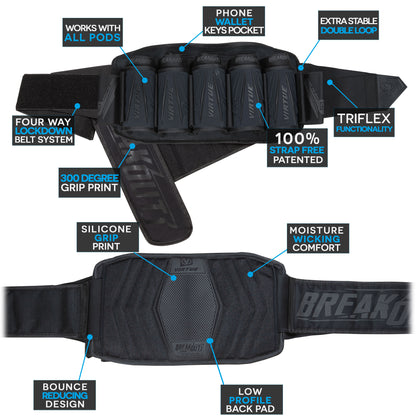 Virtue Breakout V2 Strapless Pack - Graphic Black 5+8