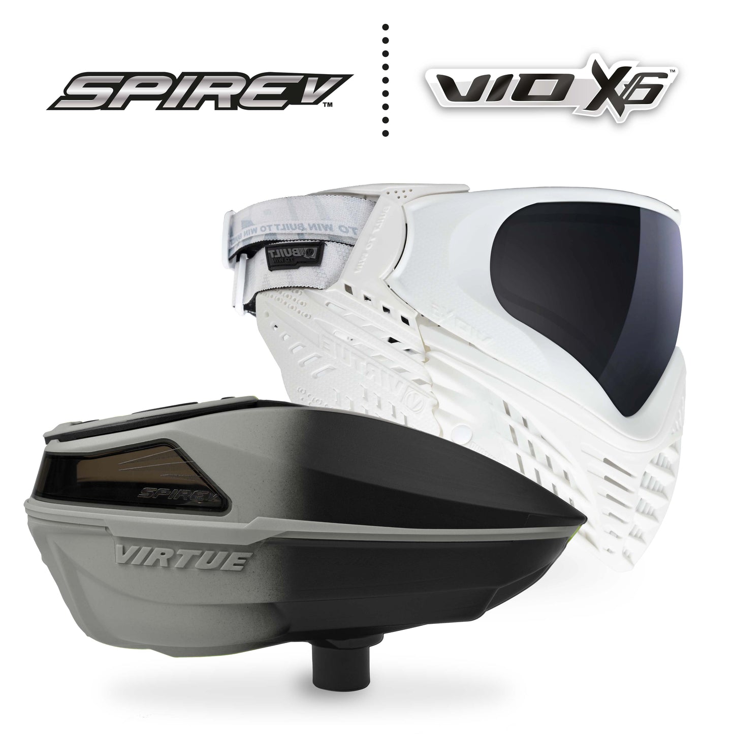 Virtue Spire V + VIO X6 Combo - Silver White