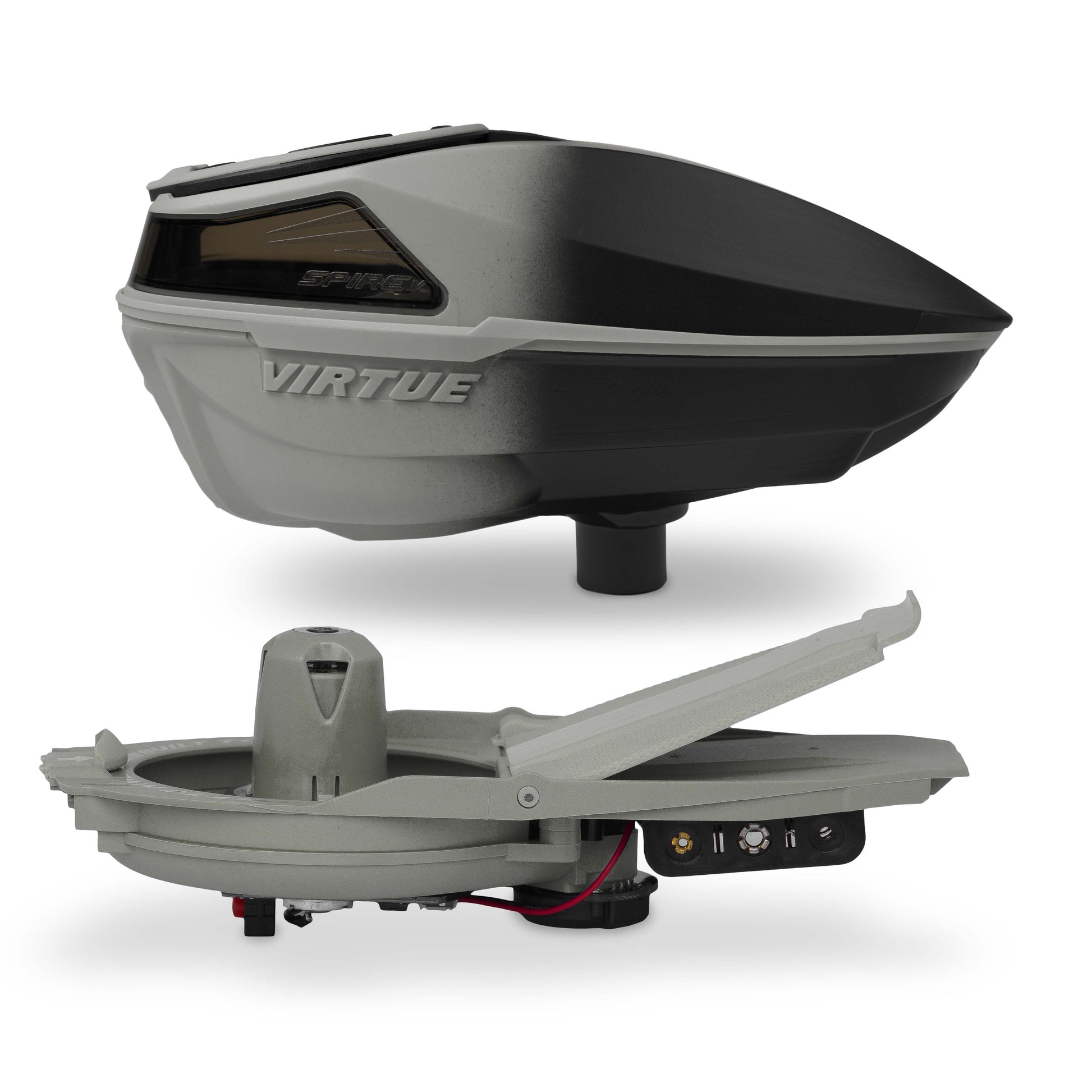 Virtue Spire V Loader - Silver Black Fade Virtuepb.com | Built to Win USA Virtue Spire V Loader - Silver Black Fade Virtuepb.com | Built to Win USA