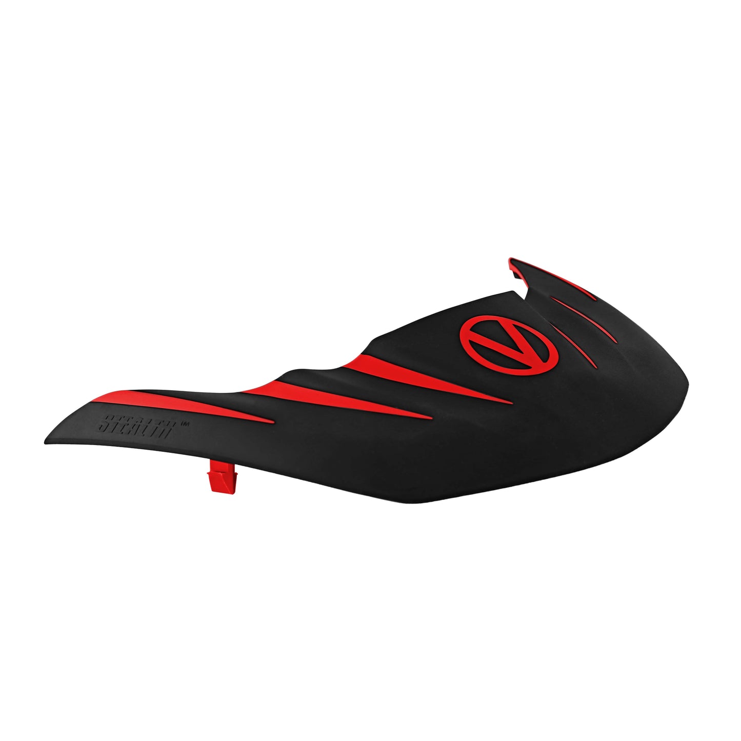 Virtue VIO Stealth Visor - Red/Black