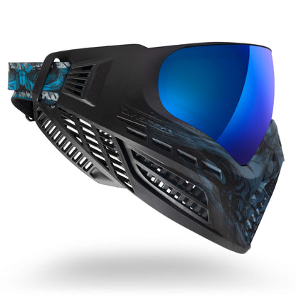 Virtue VIO Ascend Goggle - Cyan Skull