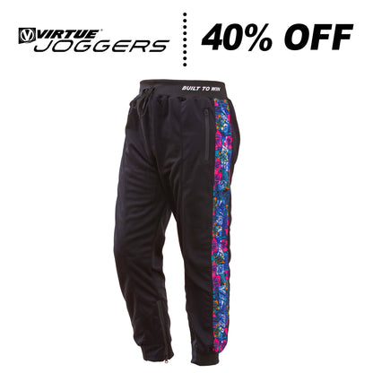 Virtue Jogger Pants - Polynesian - Black