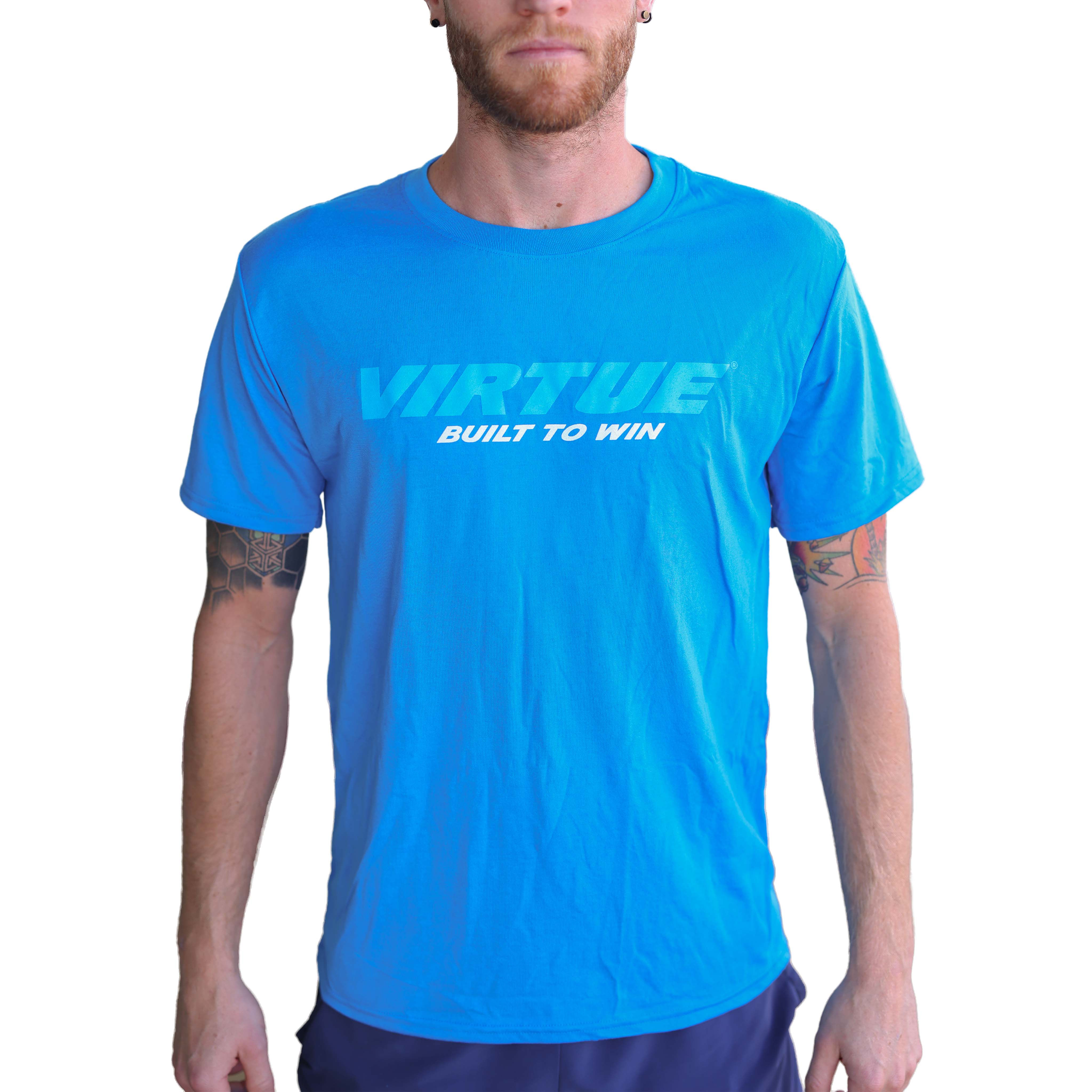 Built To Win Virtue Built to Win Performance T-shirt - Sapphire – Virtuepb.com ...