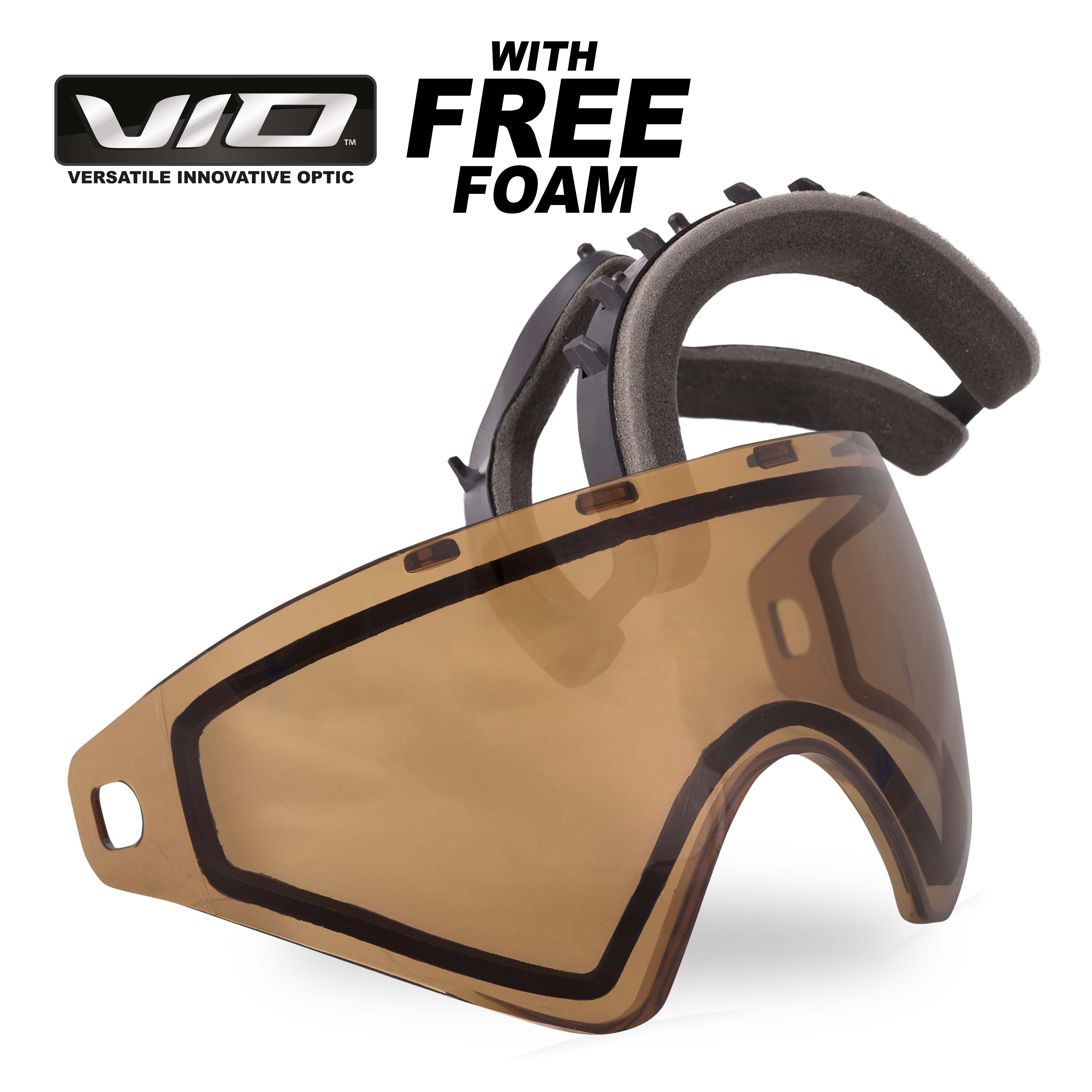 VIO Paintball Lenses HC Copper Virtue Goggle Mask Thermal Lens Virtuepb Built to Win USA