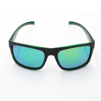 Virtue V-Paragon Polarized Sunglasses - Polished Emerald Black