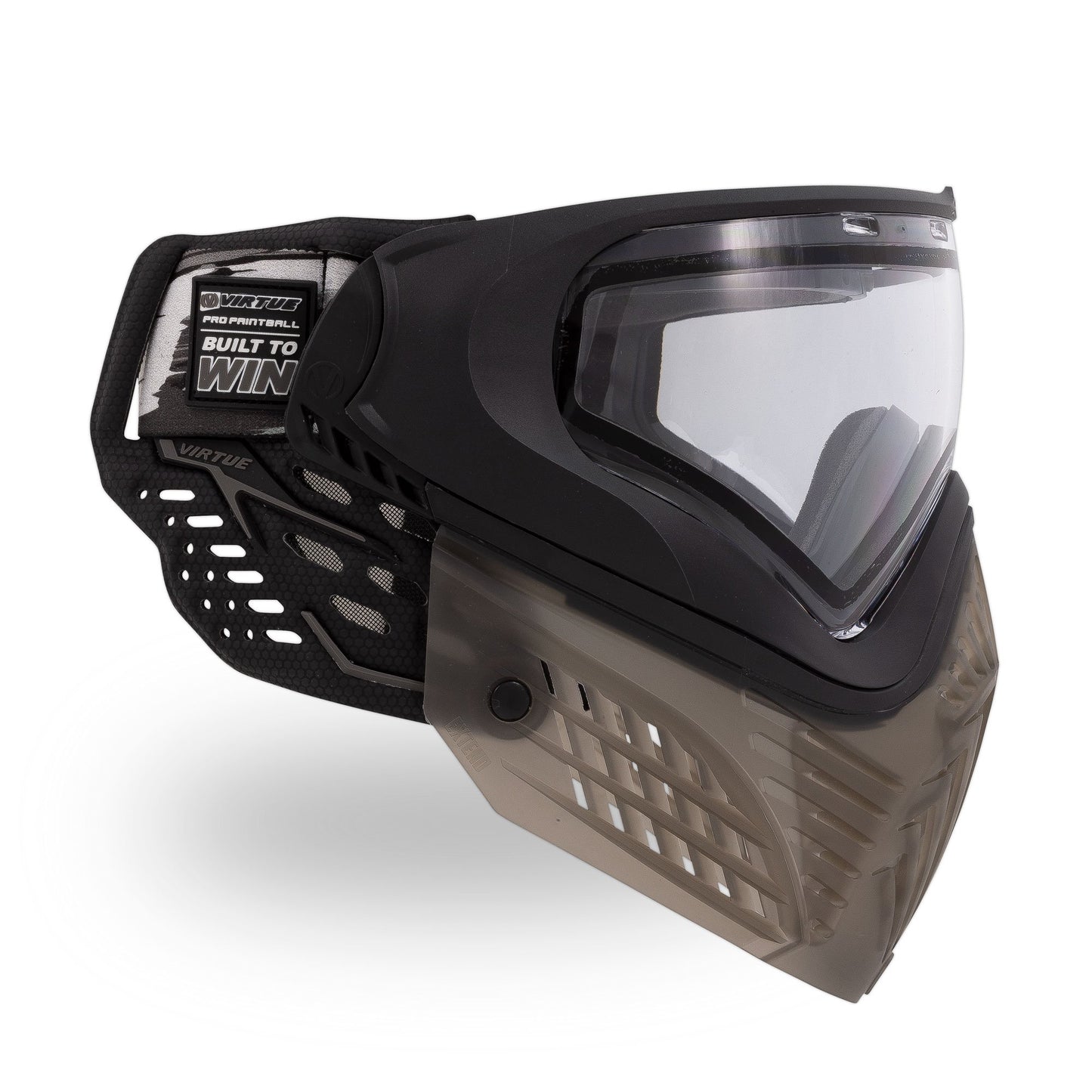 VIO Paintball Masks  Black Clear Virtue Extend II Thermal Goggle